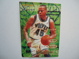 SEAN  ROOKS   BASKETBALL  CARDS   CHICAGO BULLS  2 SCAN - Chicago Bulls