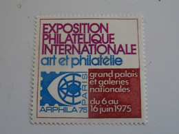EXPOSITION  PHILATELIQUE  INTERNATIONALE  FRANCAISE  ARPHILA 1975  PARIS  NEUF ** - Esposizioni Filateliche