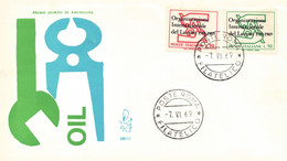 Italia 1969 FDC VENETIA 50th ILO International Labour Organization OIL Organizzazione Internazionale Del Lavoro - IAO