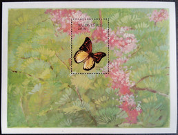 Maldives 1987 Animal Papillon Butterfly Bloc Yvert BF136 ** MNH - Maldives (1965-...)
