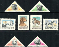 HONGRIE, Chiens, Chien, Dog, Dos, Perro. Yvert 1190/97  ** MNH. Neuf Sans Charnière - Dogs