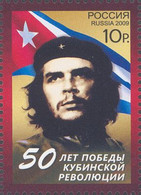 Russia 2009 Cuba Revoliution Che Guevara (J/w Cuba)1v: 10R  Michel # 1530 - Other & Unclassified