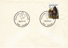 B01-242 2213 2x 2214 Races Canines Chien Animaux 3 Enveloppes Cachets Différents €4 - 1981-1990