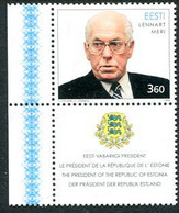 ESTONIA 1999 President Lennart Meri MNH / **.   Michel 342 Zf - Estonie