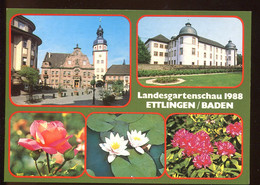 CPM Neuve Allemagne Landesgartenschau 1988 ETTLINGEN Multi Vues - Ettlingen