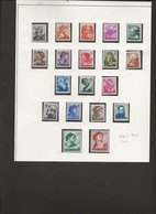 ITALIE - SERIE 826 A 844 NEUF SANS CHARNIERE -  COTE : 22 € - 1946-60: Nuevos