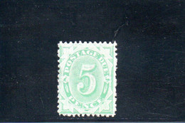 AUSTRALIE 1903 * DENT 12x11.5 - Portomarken