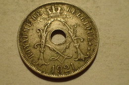 1921 - Belgique - Belgium - 25 CENTIMES, Albert 1er, Type Michaux, Légende Belgique, KM 68.1 - 25 Cent