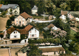 CROCQ VUE AERIENNE SUR L'HOTEL DES TOURISTES - Crocq