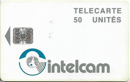 Cameroon - Intelcam - Chip - Logo Card - SC7 Iso, Glossy Finish, No CN., 50Units, Used A - Camerun