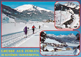 2690 - Österreich - Tirol , Zöblen Im Tannheimertal , Schattwald-Zöblen , Wintersport - Gelaufen 1996 - Tannheim