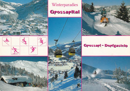 2699 - Österreich - Salzburg , Großarltal , Dorfgastein , Seilbahn , Wintersport , Großarl - Gelaufen - Grossarl