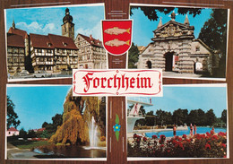 2717 - Deutschland - Bayern , Forchheim , Fränkische Schweiz , Mehrbildkarte - Gelaufen 1991 - Forchheim