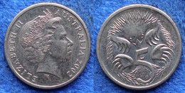 AUSTRALIA - 5 Cents 2002 "echidna" KM# 401 Elizabeth II Decimal - Edelweiss Coins - Zonder Classificatie