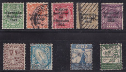 IRELAND 1922-31,34 Different Stamps - Autres & Non Classés