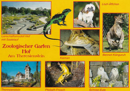 2884 - Deutschland - Zoologischer Garten Hof Am Theresienstein , Mehrbildkarte - Nicht Gelaufen - Hof