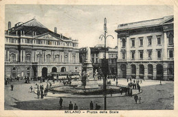 Milano - Milan - Piazza Della Scala - Tramway Tram - Italie Italia - Milano (Milan)