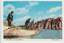 Newfoundland  Labrador Canada - St. John's - Fishermen - Unused - Size 6 X 4 In - 2 Scans - St. John's