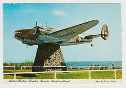 Newfoundland  Labrador Canada - Actual Hudson Bomber - Aircraft War  - Unused - Size 6 X 4 In - 2 Scans - Sonstige & Ohne Zuordnung