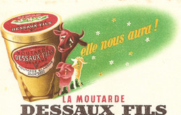 Buvard La Moutarde Dessaux Fils - Moutardes
