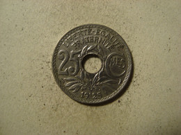 MONNAIE FRANCE 25 CENTIMES 1925 LINDAUER - 25 Centimes