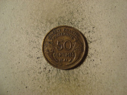 MONNAIE FRANCE 50 CENTIMES 1941 MORLON - 50 Centimes