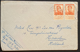 Lettre N°123 X2 Obl  1 POSTES MILITAIRES BELGIQUE 1 Du 24 Avr 1915 Pour La Hollande  Intéresant !! - Armée Belge