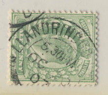 GB KEVII SG217/8 1/2d YELLOWISH-GREEN USED CDS "LLANDRINDOD WELLS" (WALES) - Gebraucht