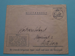 MILITÄRBREV 15-11-43 ( See Photo ) ! - Militaire Zegels