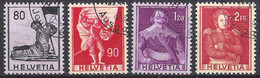 Schweiz Suisse  1958/59: "Historische Bilder" Zu 339-342 Mi 683-686 Yv 612-615 Mit ET-o BERN AUSGABETAG & BERNE  JOUR D' - Used Stamps