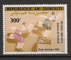 Djibouti - 1981 - Poste Aérienne PA N°Yv. 153 - Football / PIcasso - Neuf Luxe ** / MNH / Postfrisch - Picasso