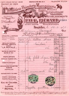 Parfumerie - Bijouterie - Maroquinerie - Mercerie - Quincaillerie - Ets. Paul Piérard - Bruxelles 1958. - Chemist's (drugstore) & Perfumery