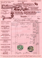 Parfumerie - Bijouterie - Maroquinerie - Mercerie - Quincaillerie - Ets. Paul Piérard - Bruxelles 1958. - Perfumería & Droguería