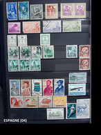 (ti) (04) Lot Timbres Espagne España - Other & Unclassified