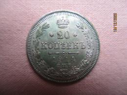 Russie: 20 Kopek 1914 - Russia