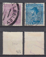 New Zealand Mi# 175-76 Used 2Sh + 3Sh 1927 - Usados