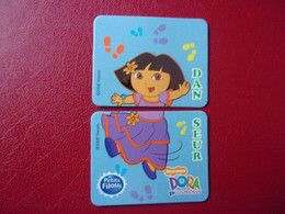 Magnet Petits Filous DORA  L'exploratrice Danseur Danseuse Dansare Dänzer Ballerino Dancer Tänzer - Personaggi