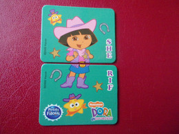 Magnet Petits Filous DORA  L'exploratrice Sherif Sheriff Sceriffo - Personaggi