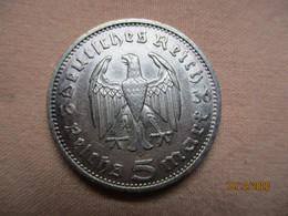 5 Reichmark 1936 G - 5 Reichsmark