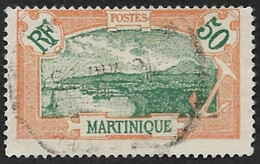MARTINIQUE  1922-25 - YT  101  - Fort De France   - Oblitéré - Oblitérés