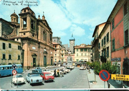 SORIANO NEL CIMINO - PIAZZA VITTORIO EMANUELE  - AUTO CARS - VITERBO - VG FG - C250 - Viterbo