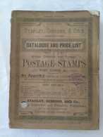 Stanley Gibbons Catalogue 1890 17th Issue, Weltkatalog - Gran Bretagna