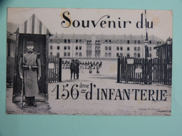Alb - SOUVENIR DU 156ème D'INFANTERIE - TOUL - SOLDAT P. DELETOILLE 367-217ème - Barracks