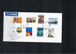 Australia 2005 Interesting Airmail Letter Mixed Postage With AAT - Sonstige & Ohne Zuordnung