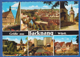 Deutschland; Backnang; Multibildkarte - Backnang