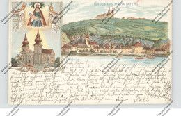 A 3672 MARIA TAFERL, Lithographie 1896, Gruß Aus... - Maria Taferl