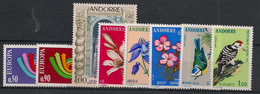 Andorre - Année Complète 1973 - N°Yv. 226 à 233 - 8 Valeurs - Neuf Luxe ** / MNH / Postfrisch - Années Complètes