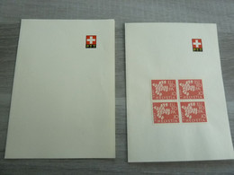 Bern - Bloc De 4 Timbres - Gd Ptt - Année 1960 - - Collections