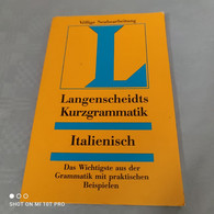 Kurzgrammatik Italienisch - Dictionaries