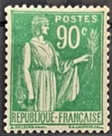 FRANCE 1937/39 - MNH - YT 367- 90c - 1932-39 Paz